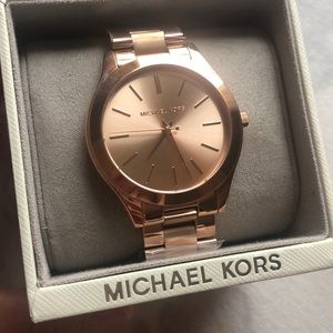 Michael Kors Slim Runway Three-Hand Watch
